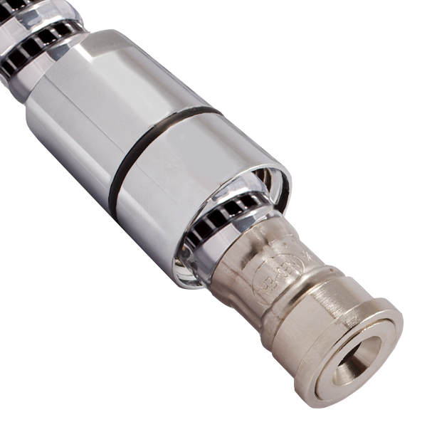 10 adet Neoperl Chromalux Spiral 12 L/dk Tasarruflu Duş Hortumu 175cm